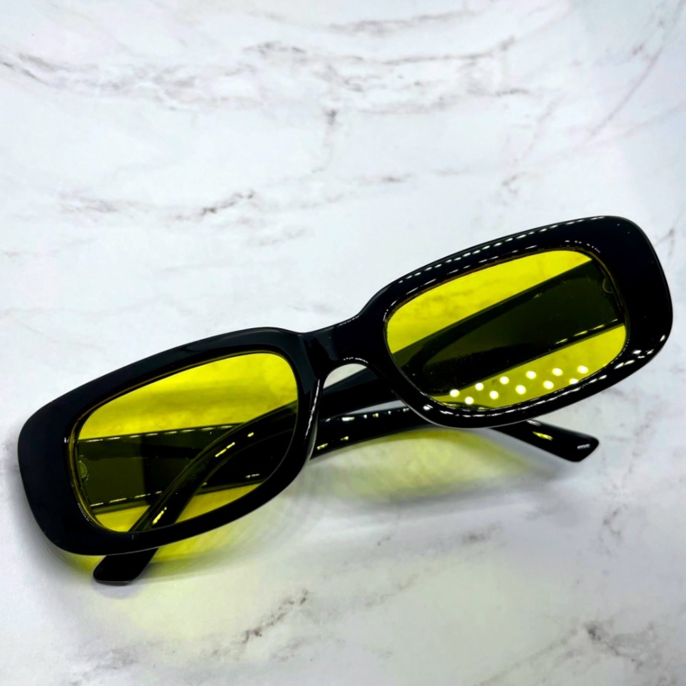 Black Retro Casual Sunglasses☀︎︎